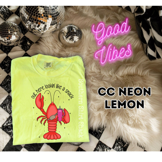 Boujee Crawfish lookin like a snack CC tee