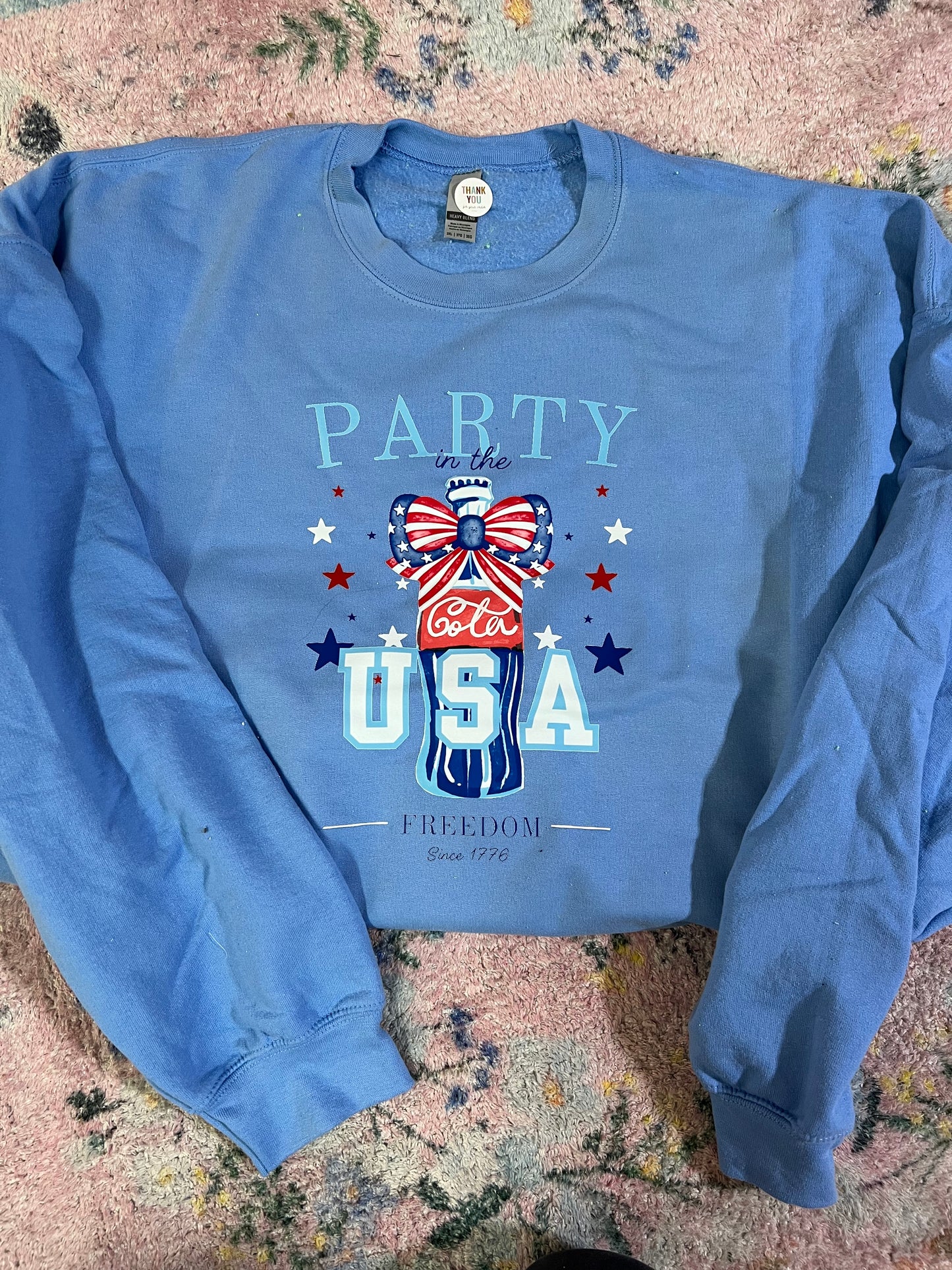 Oopsie party in the USA sweatshirt  | 3xl | READY TO SHIP