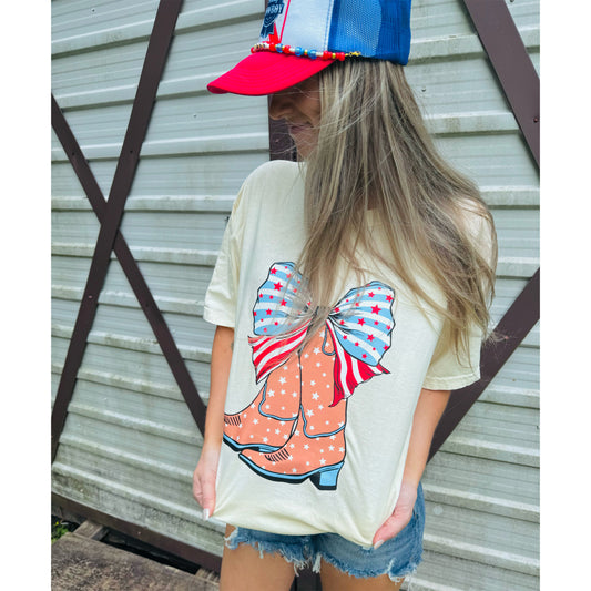 American Cowgirl Boots Comfort Colors Tee