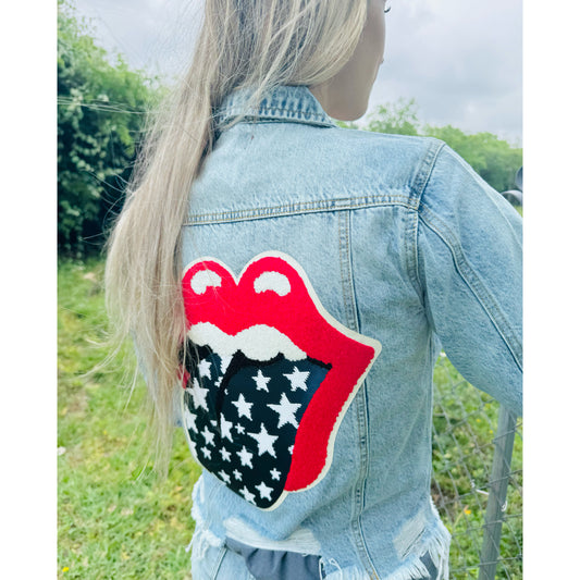 Star Spangled Denim Jacket | ready to ship