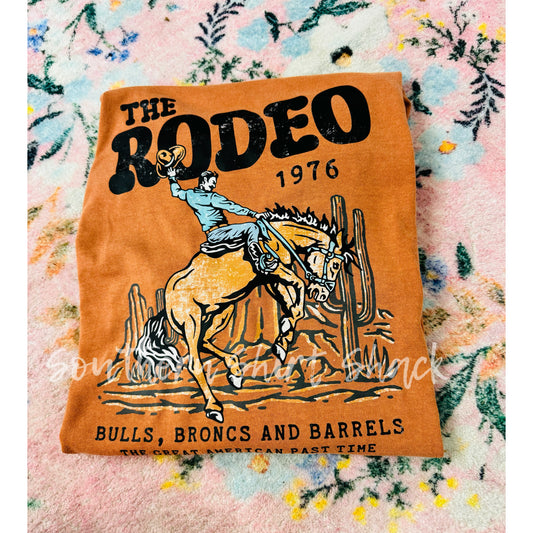 Western Rodeo Tee | Yam comfort colors