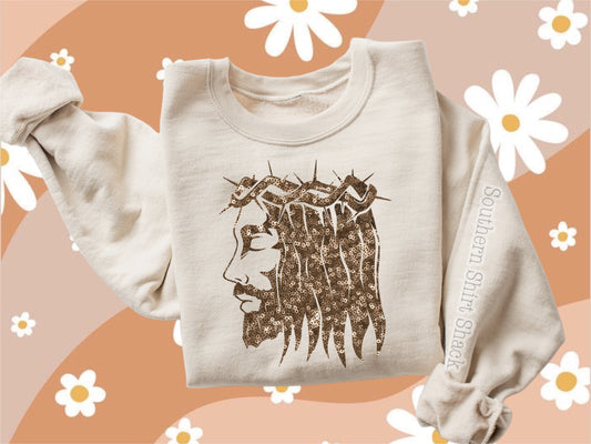 King of Kings | Faux Sparkle Sweatshirt