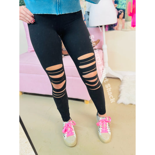 Distressed Leggings