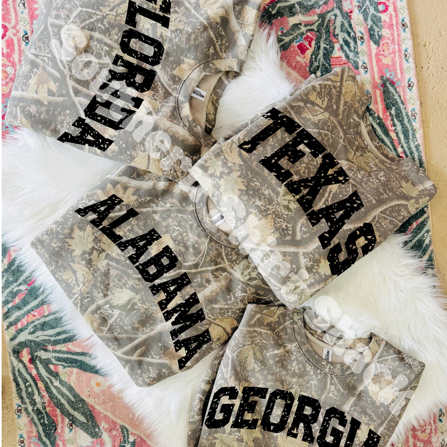 ADD YOUR STATE | Deadwood Camo Sweatshirt