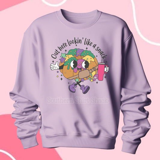 Boujee King Cake Sweatshirt