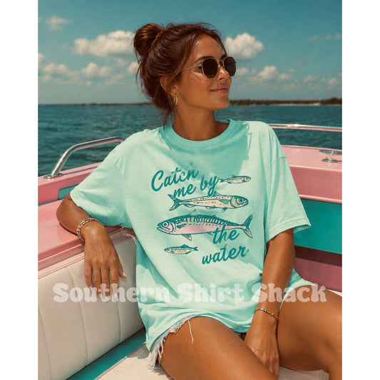 Catch me by the water | Comfort Colors tee | Island Reef