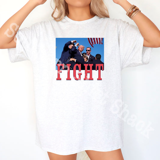 MAGA RALLY TEE | FIGHT