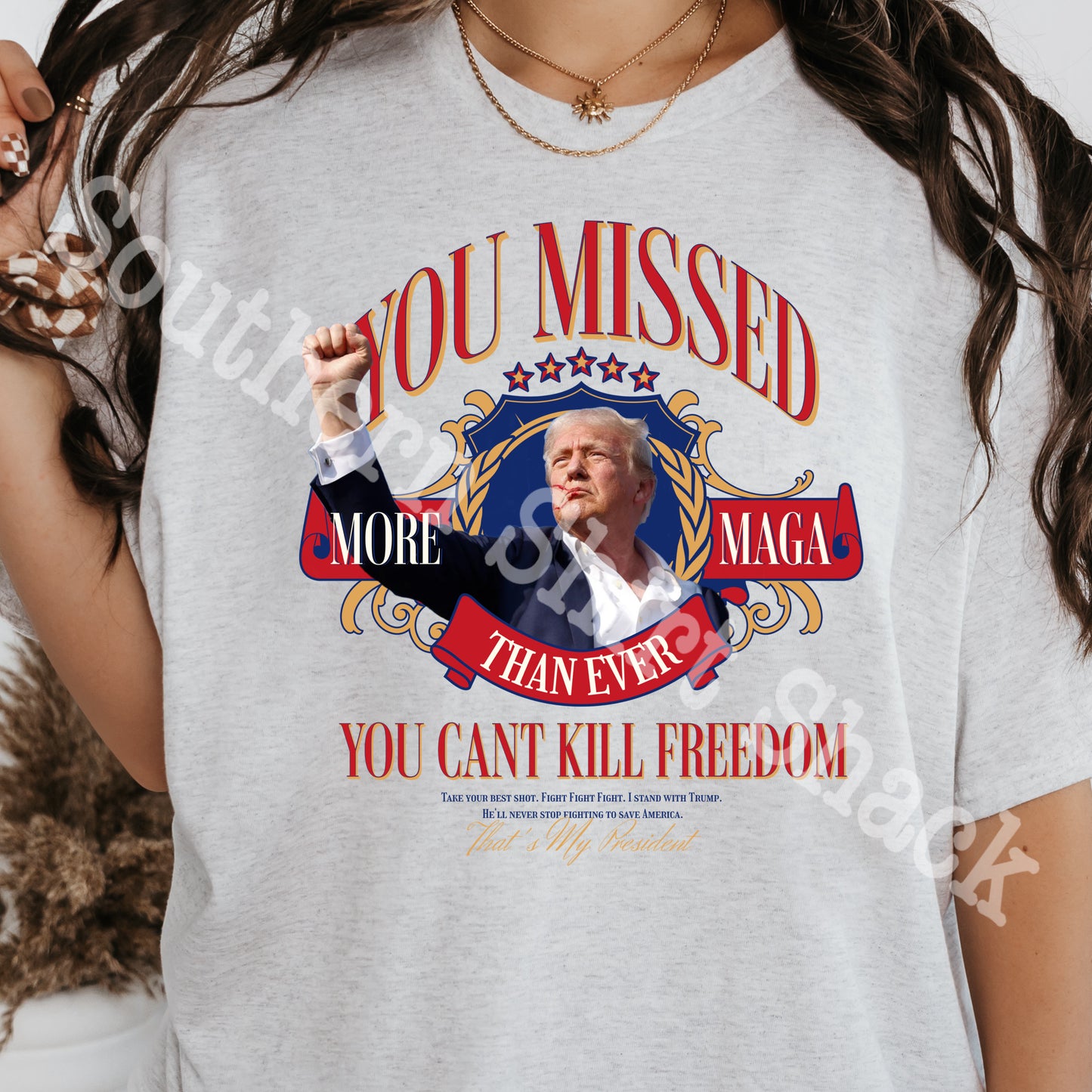 MAGA RALLY TEE | YOU MISSED- MORE MAGA THAN EVER