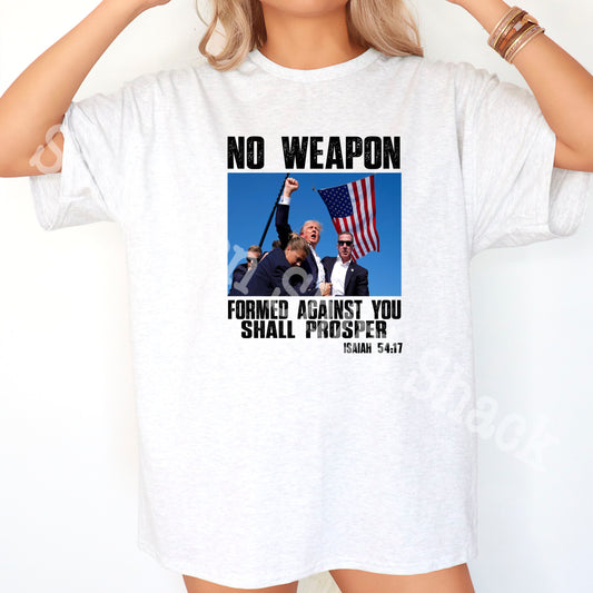 MAGA RALLY TEE | NO WEAPON - COLOR