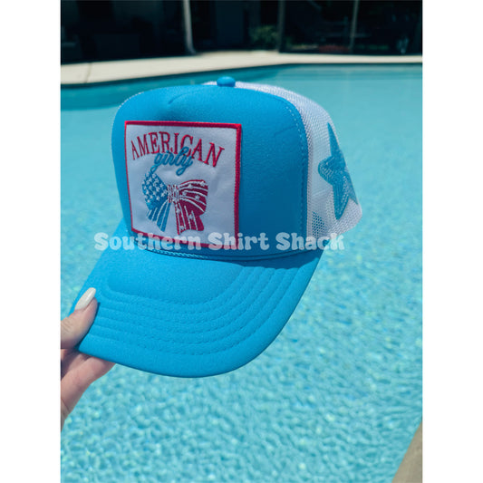 American Girly Trucker Hat | READY TO SHIP