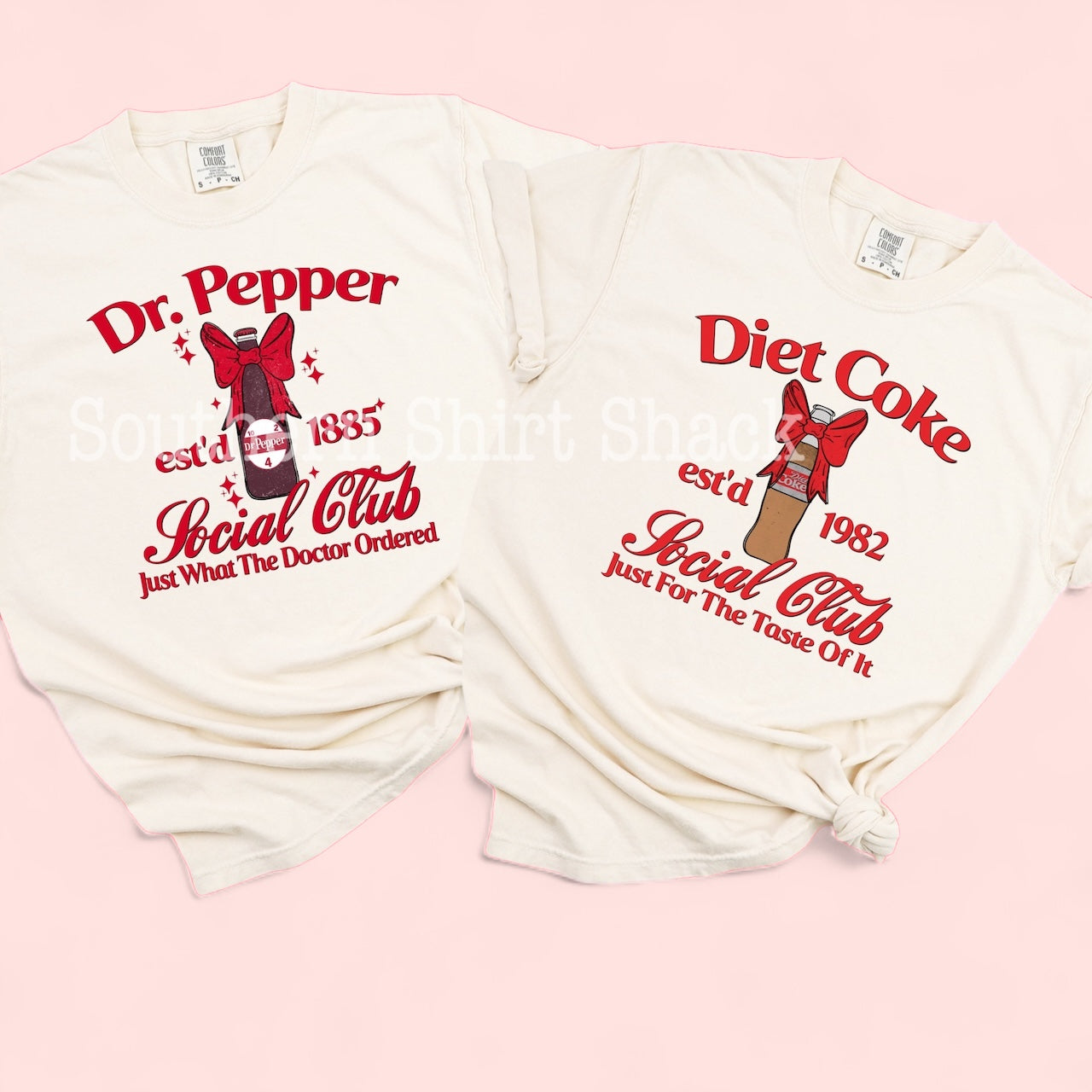 Retro Cola | Ivory Comfort Colors tee