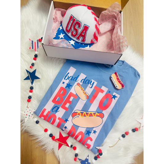 4th of July Hot Dog Themed Bundle Box! $75 Value for $50!
