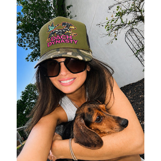 DachDynasty Camo Trucker Hat