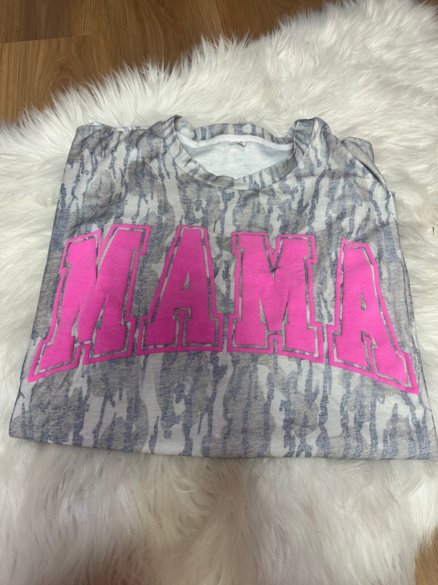 Oopsie Camo shirt with mama puff | READY TO SHIP