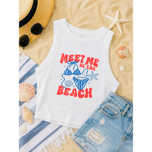 Made in the USA Cropped Tank | Bella Canvas