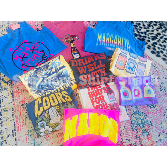 3/29.99 Mystery Comfort Colors Booze Bundle | NO COUPON CODES ALLOWED