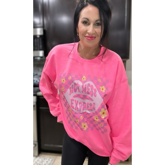 MatteiMom ~ Hot Mess Express Sweatshirt