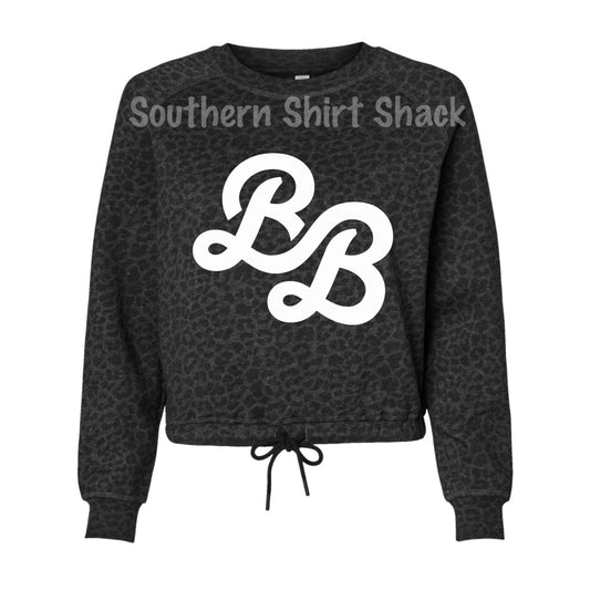 Bayou Bandits Leopard Boxy Crewneck
