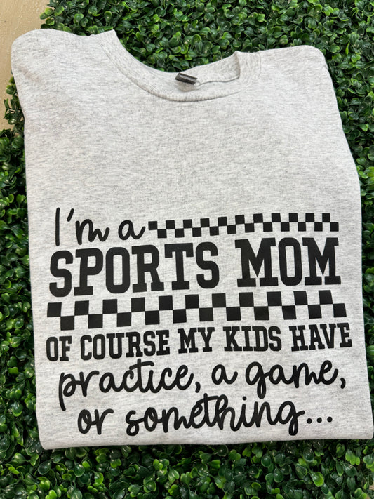 READY TO SHIP sports mom XL