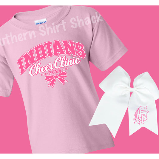 Santa Fe Cheer Clinic Shirt | READ DESCRIPTION