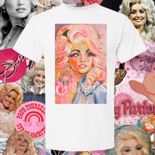 WWDD WEDS | Dolly Pink Watercolor | NO COUPON CODES ALLOWED | Gildan Dryblend White | YOUTH XS-ADULT 3X