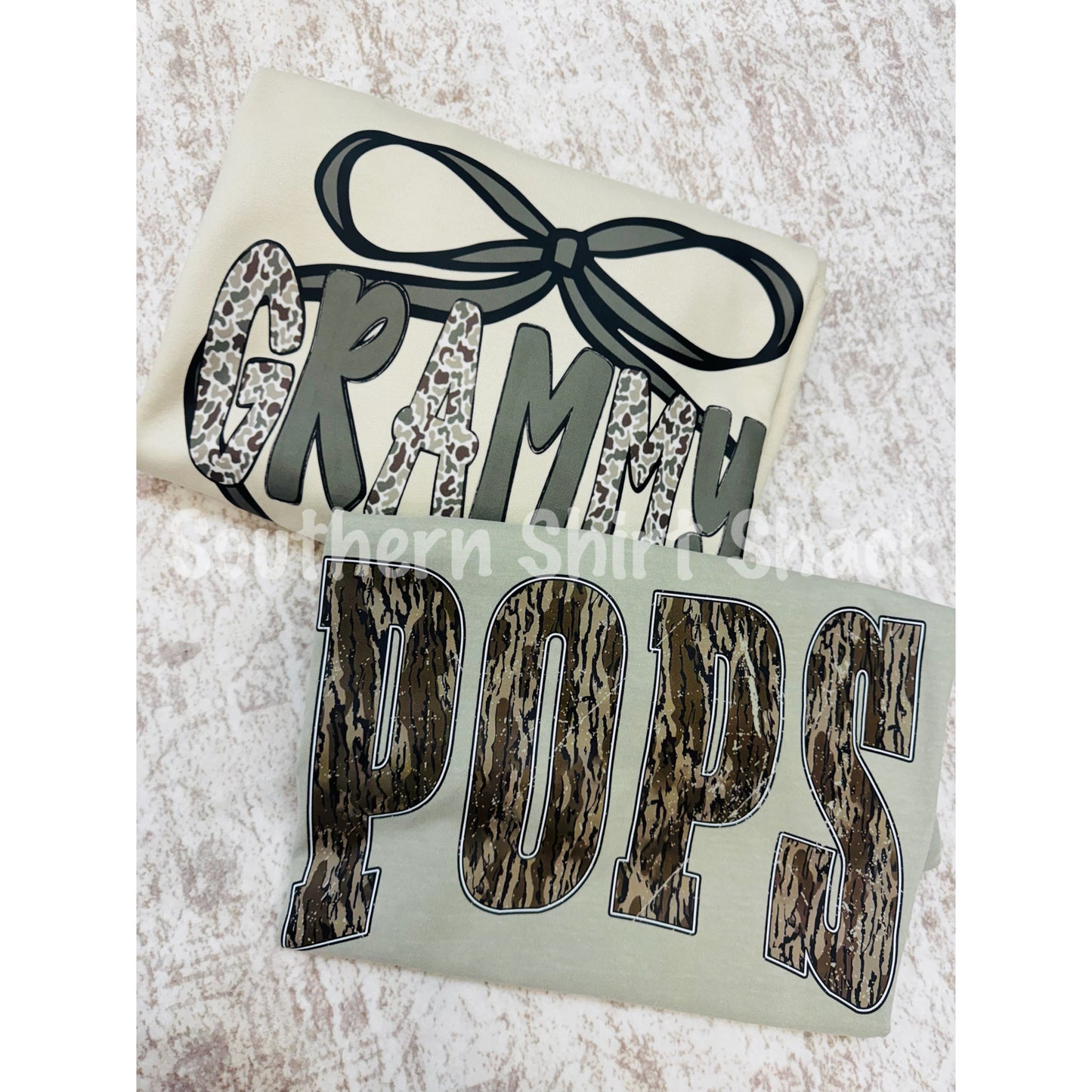 Grammy - Pops Comfort Colors tee