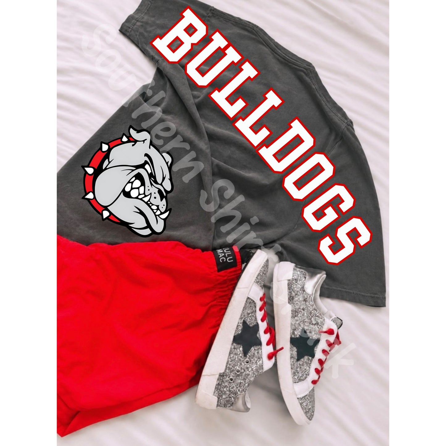 Varsity Oversized Mascot Tee | CUSTOMIZABLE | PLEASE READ DESCRIPTION