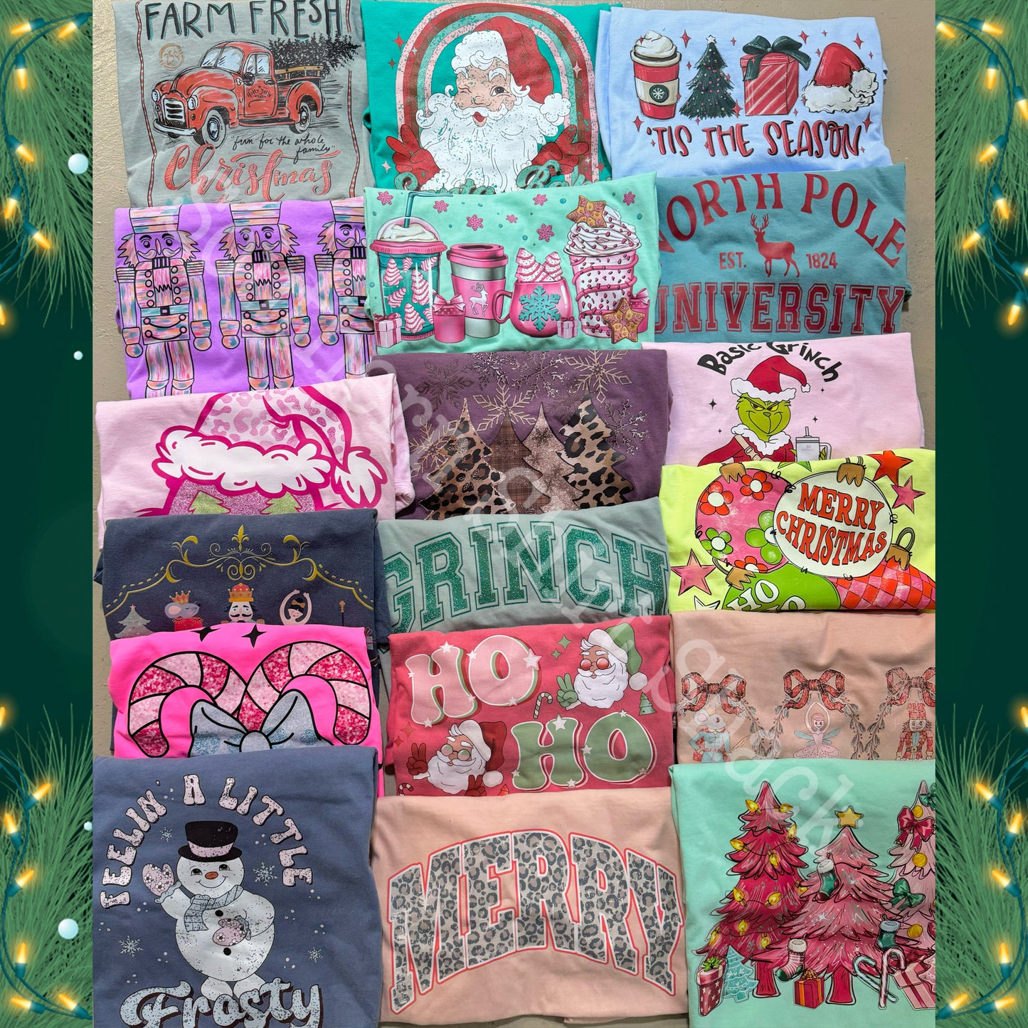 2/32.99 Christmas Comfort Colors Mystery Tees