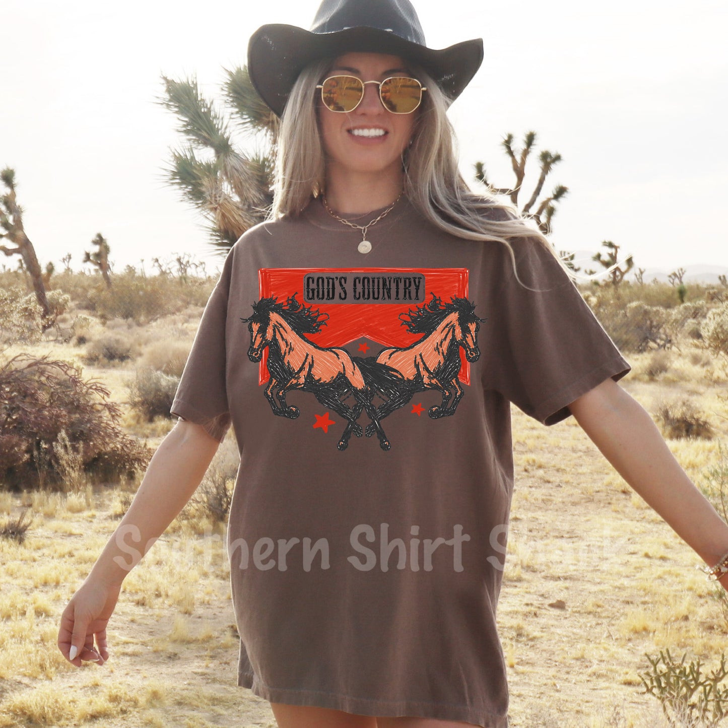 God’s CountryComfort Colors tee | Espresso
