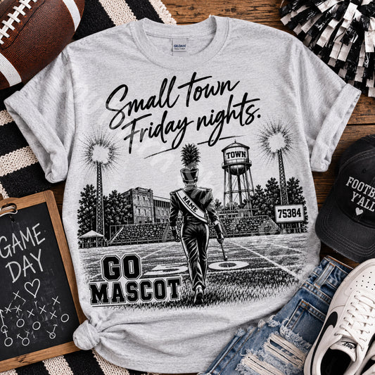 MARK DOWN MONDAY | CUSTOM SMALL TOWN FRIDAY NIGHTS BAND | READ ITEM DESCRIPTION | Gildan Dryblend | YOUTH XS-ADULT