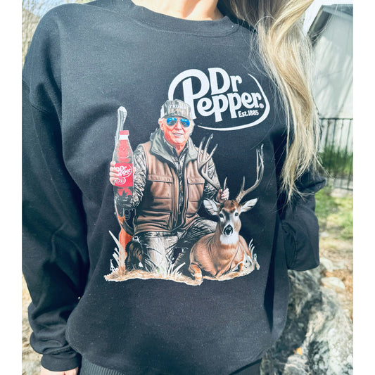 Trump DrPepper | Black Sweatshirt