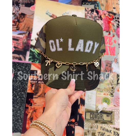 Ol’ Lady Camo Trucker Hat