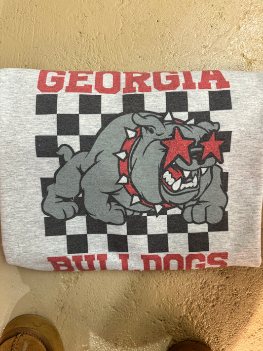 READY TO SHIP GA dawgs sweatshirt size XL