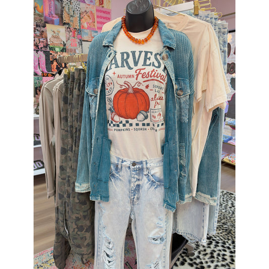 Harvest Festival Ivory Comfort Colors tee