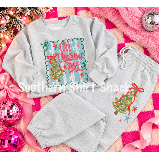 Oh Christmas Tree Sweat Set