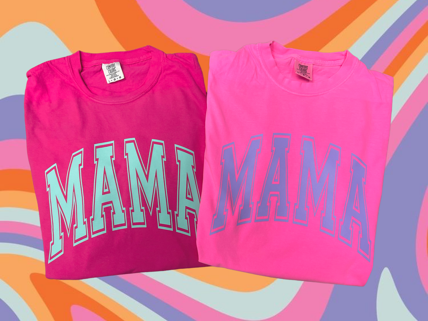 Everyday Mama Varsity tee | Comfort Colors