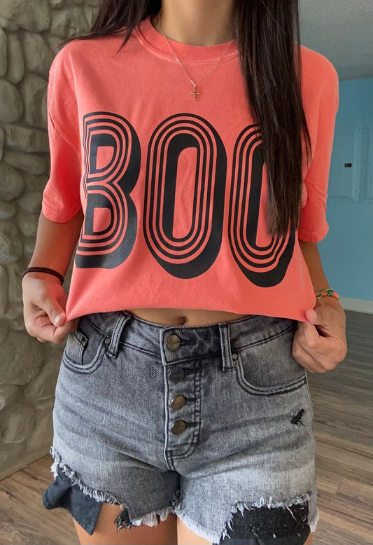 BOO | comfort colors tee