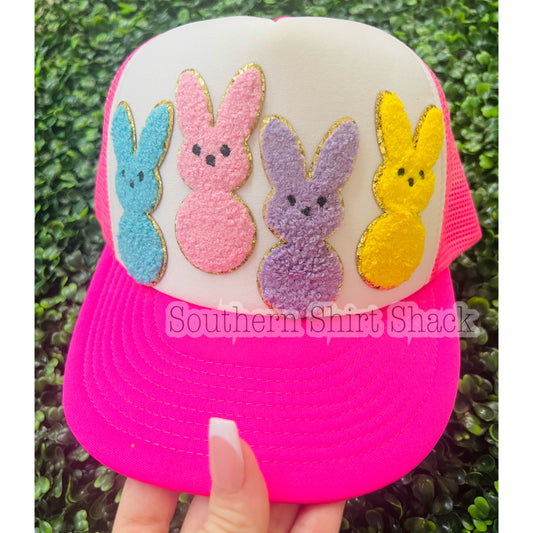 Pastel Peeps Trucker Hat