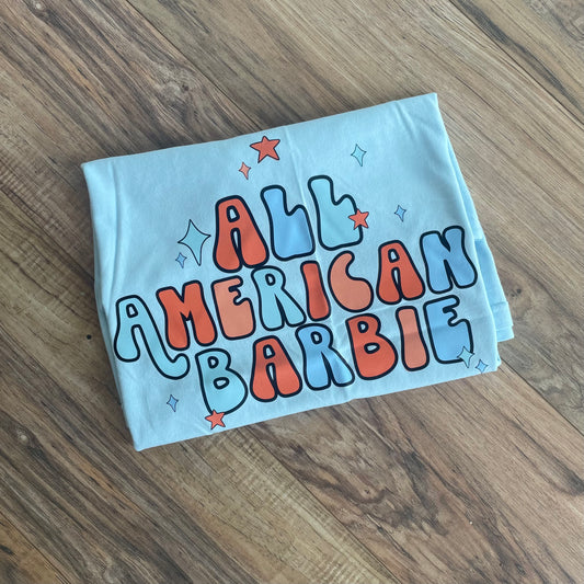 All American Barbie Comfort Colors Tee