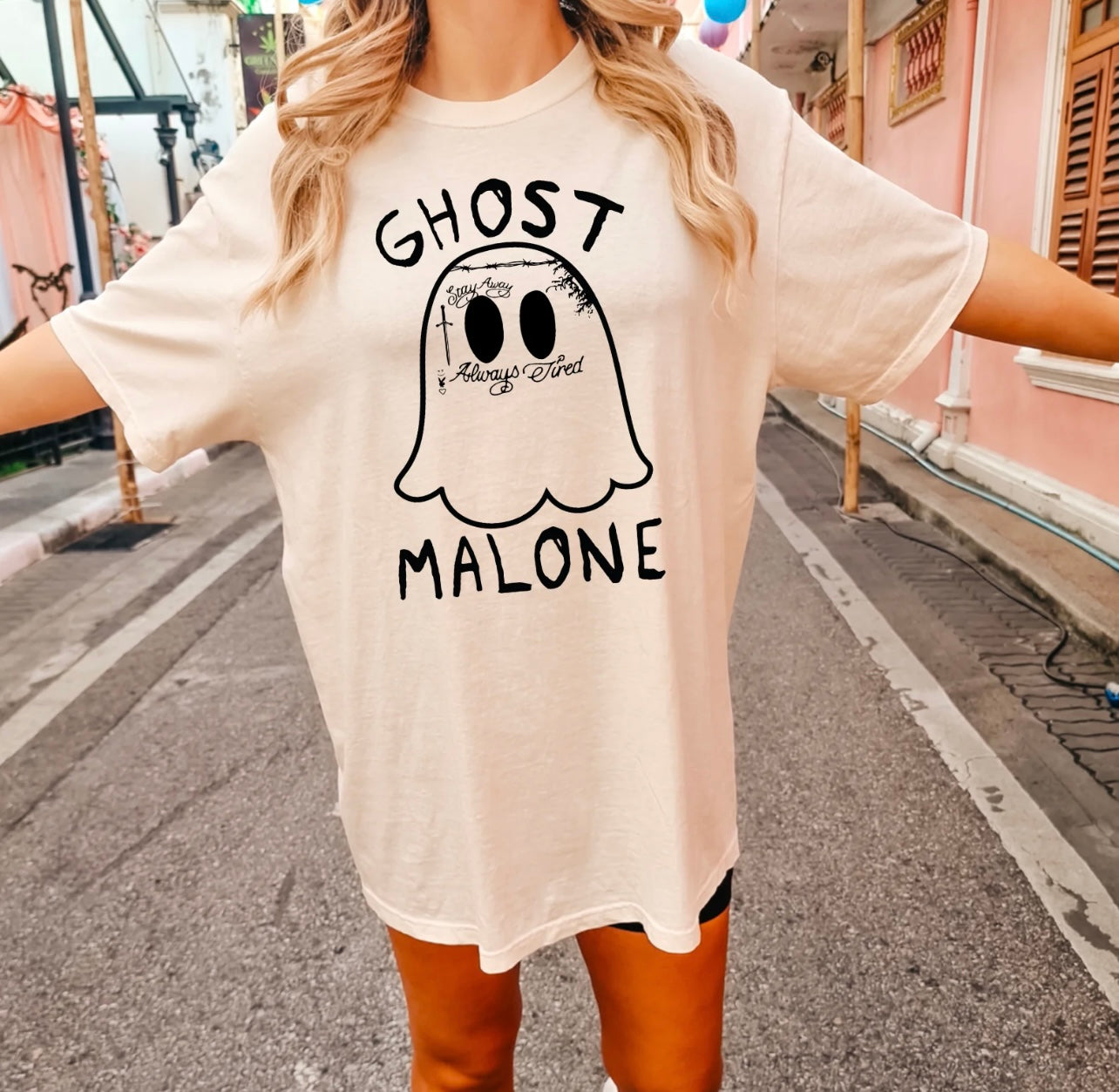 Ghost Malone | comfort colors tee