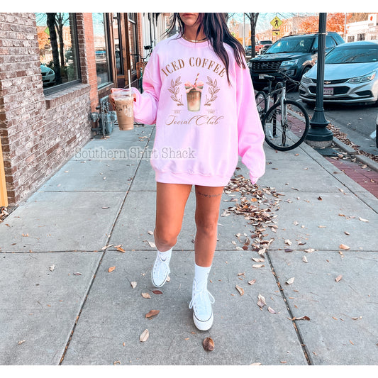 Iced Coffee Social Club Sweatshirt