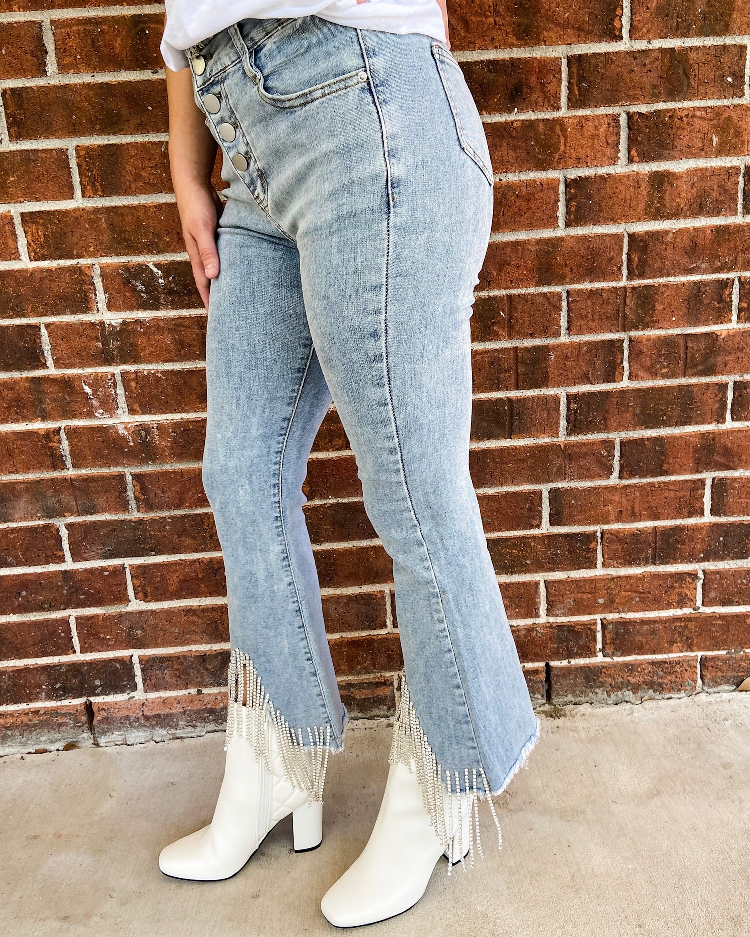 Dolly Rhinestone Jeans – Southern Shirt Shack