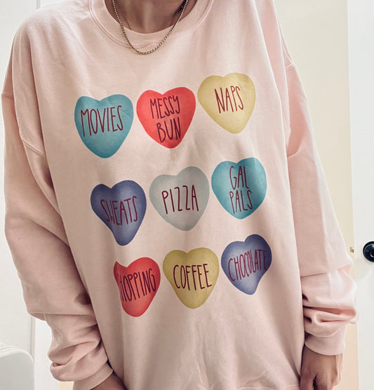 Galentines Girl Sweatshirt