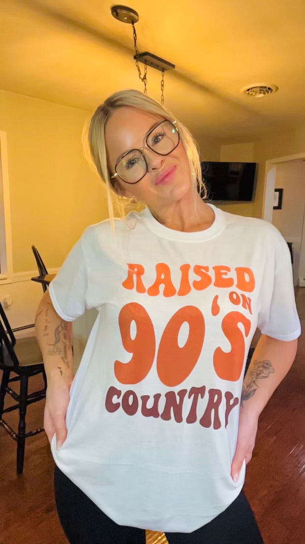 Raised on 90’s Country | Retro Tee