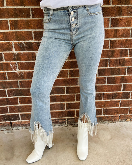 Dolly Rhinestone Jeans