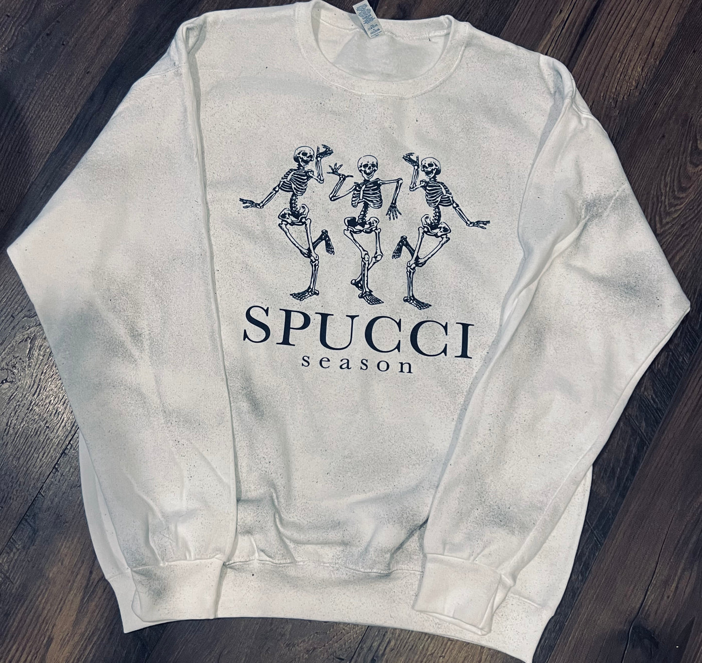 Spucci Season Paint Splatter Sweatshirt