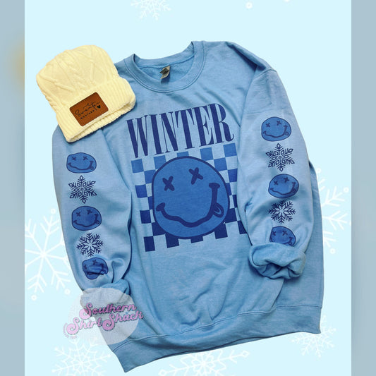Winter Smiley Sweatshirt
