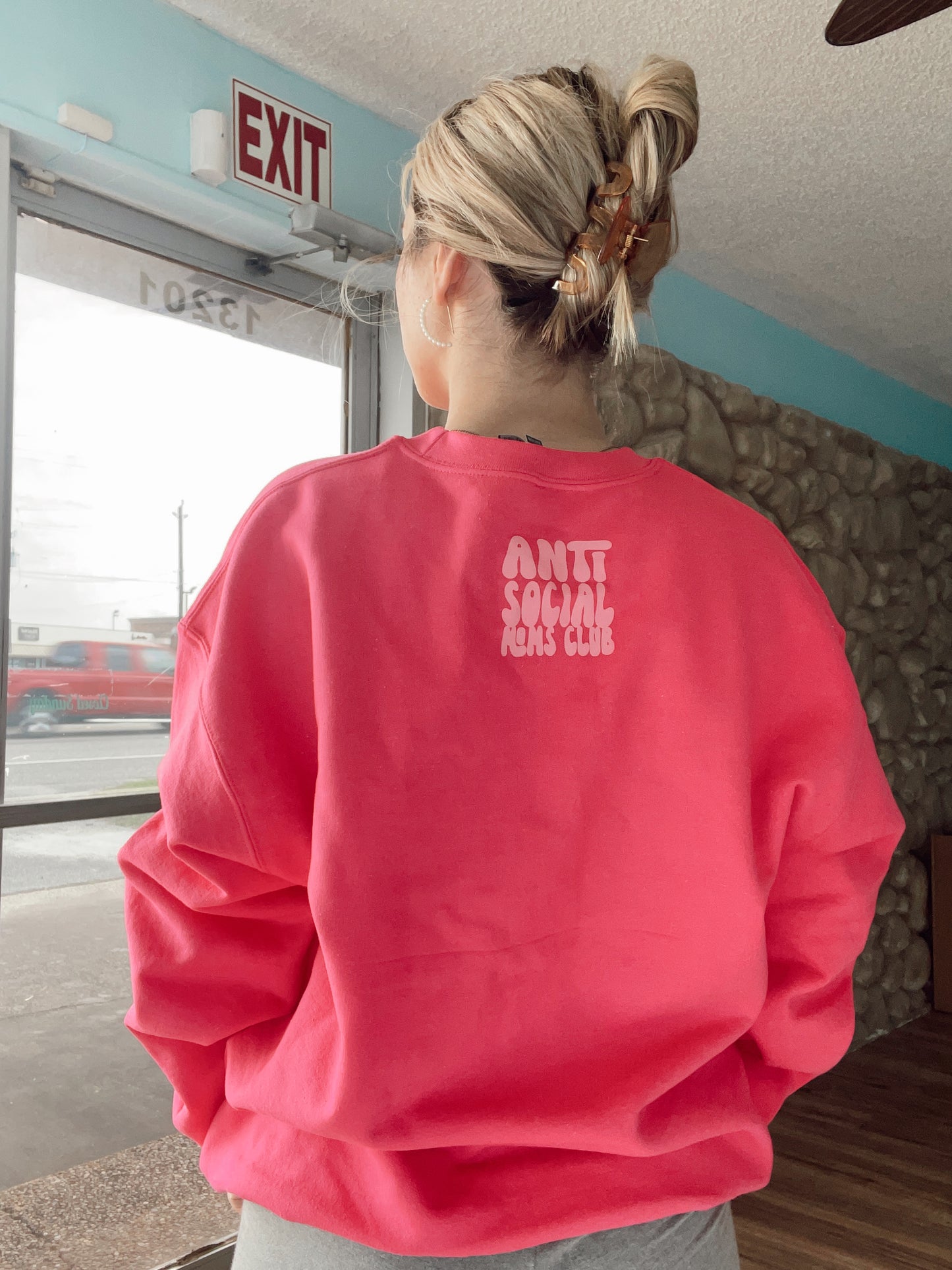 Can you tell I’m anti social | anti social moms club sweatshirt